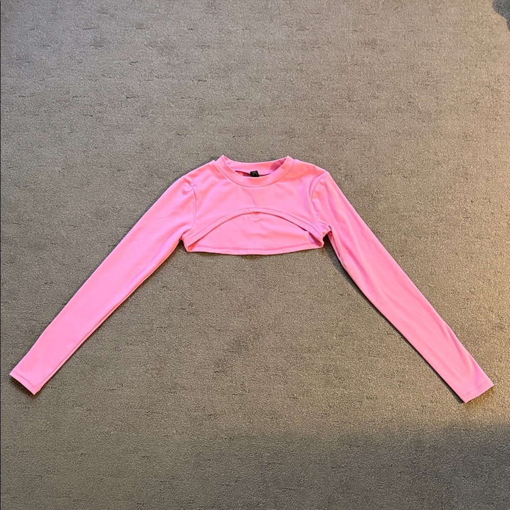 Cotton On Pink Cropped Bolero Shrug